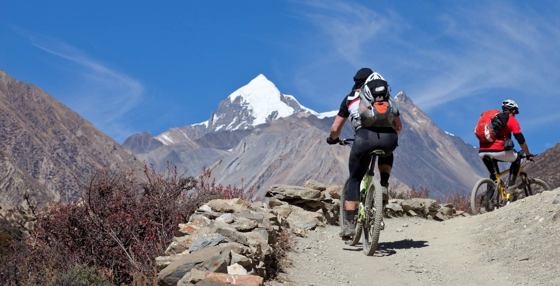 Mountain biking in Nepal