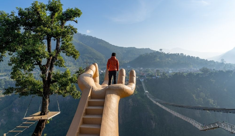 kushma bungee package from pokhara