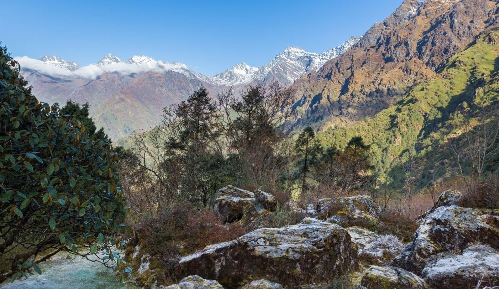 gosaikunda  trek route