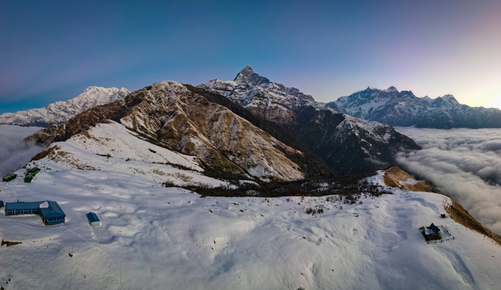 Machhapuchre model trekking in nepal