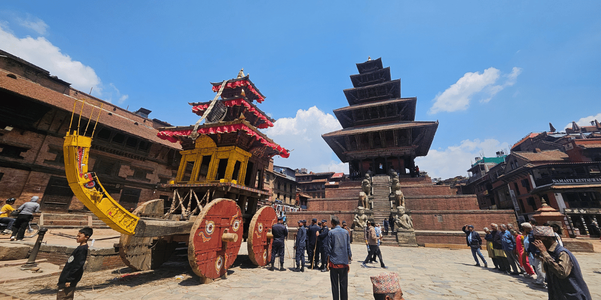 Best time to go to Bisket Jatra