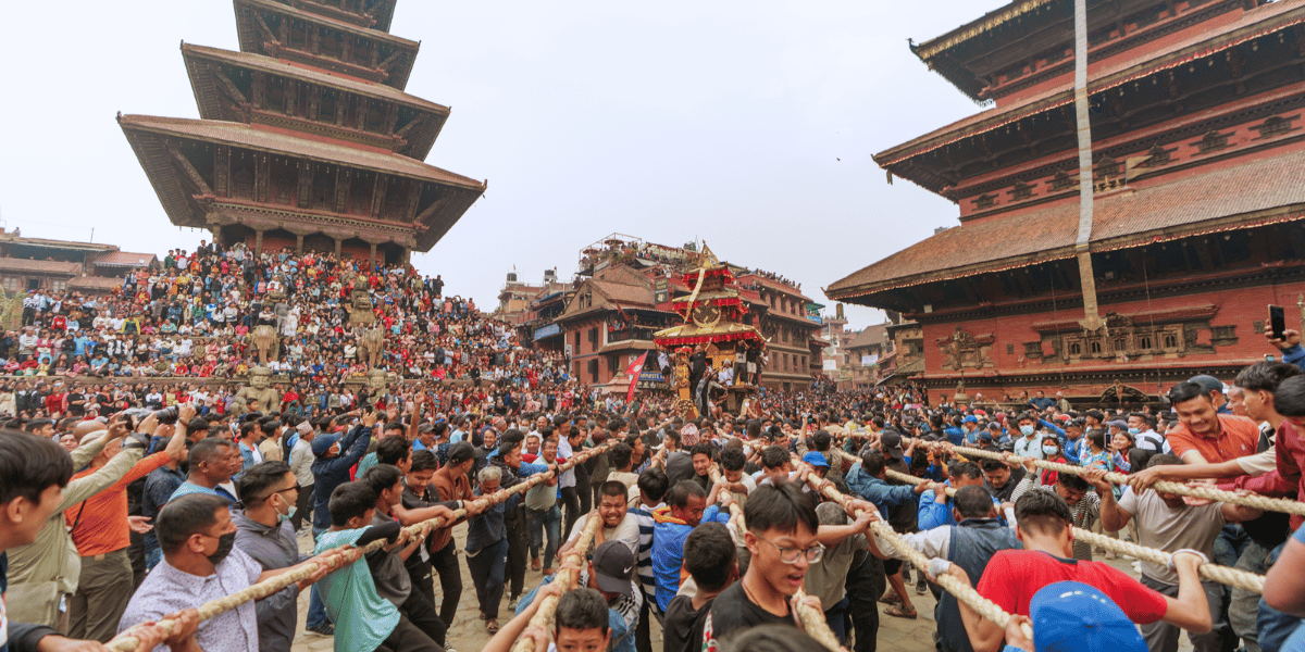 Bisket Jatra Chariot Procession