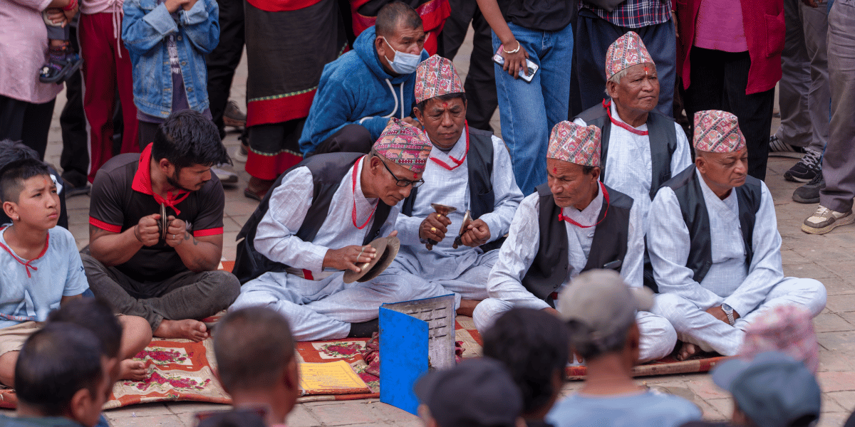 Ritualistic Musical Performance in Bisket Jatra