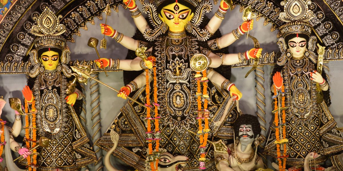 Goddess Durga and Mahishasura Battle Connection with Dashain
