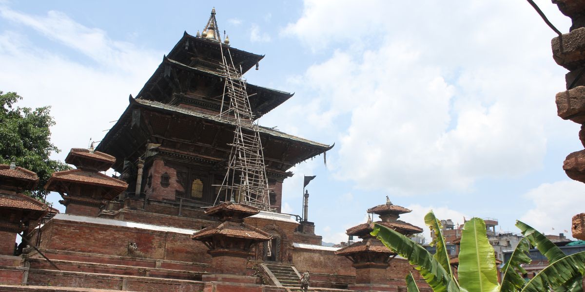 Taleju Bhawani Temple during Dashain