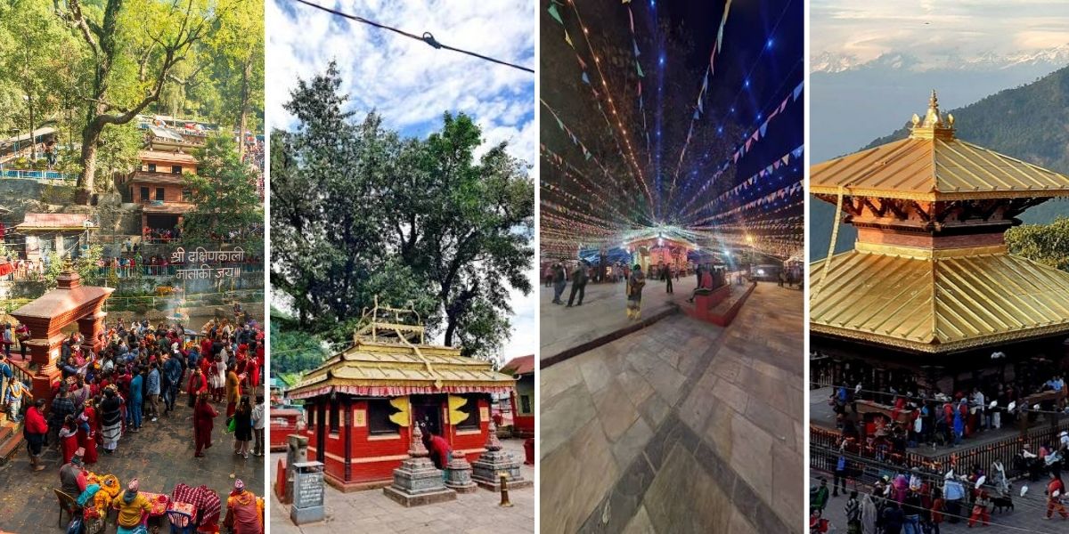 Temples to visit in Dashain