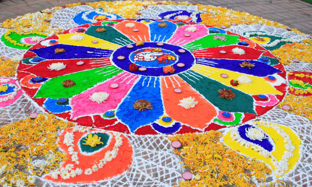 rangoli-tihar