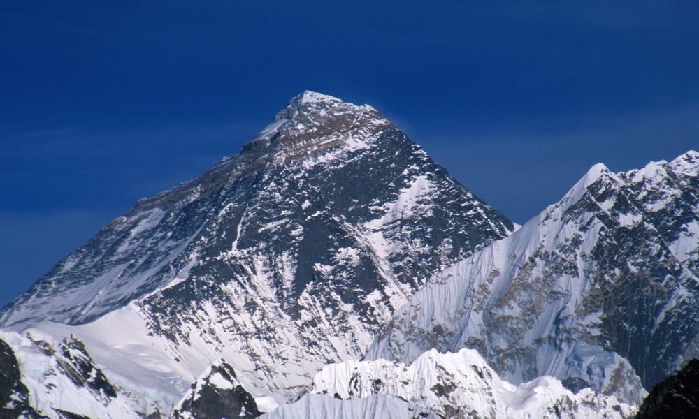 mount everest view from nepal