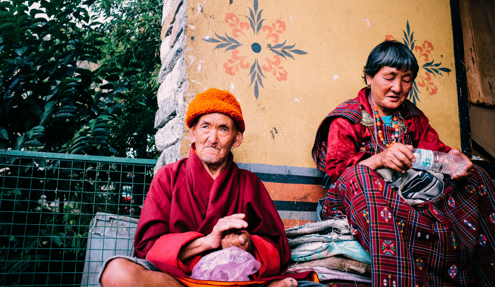 winter season in bhutan