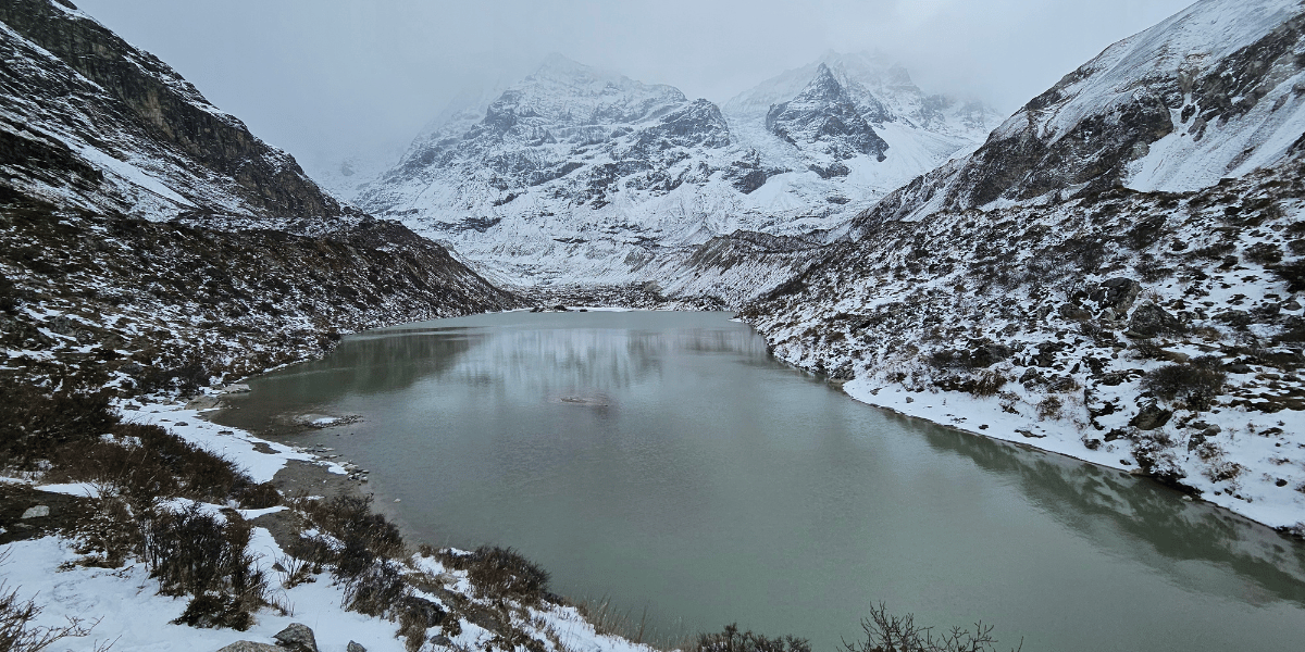 Lirung Glacier Lake