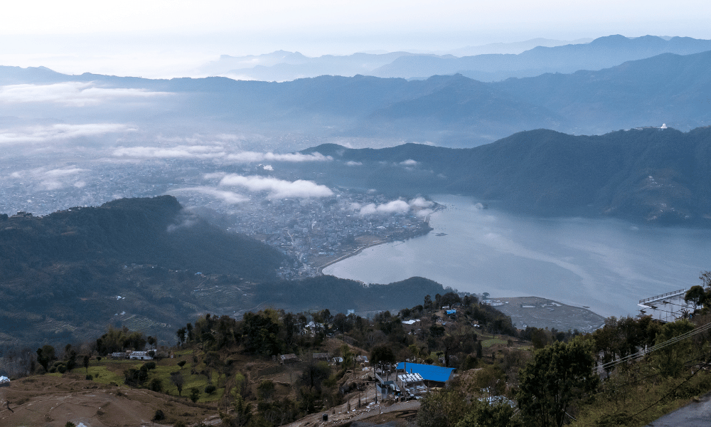 winter in Pokhara