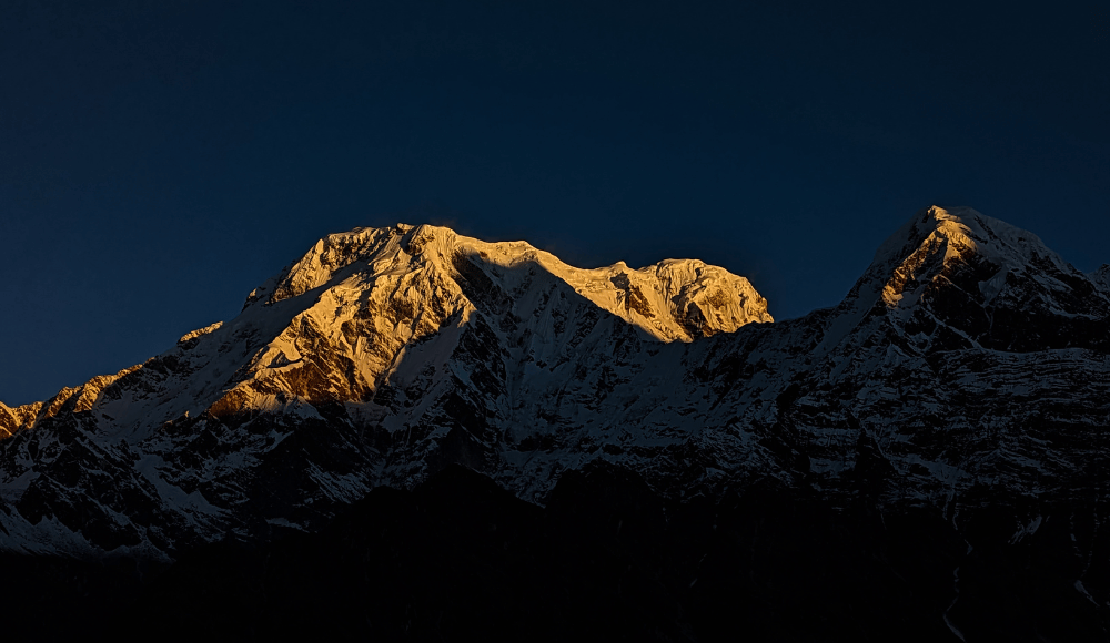 mardi himal trek itinerary