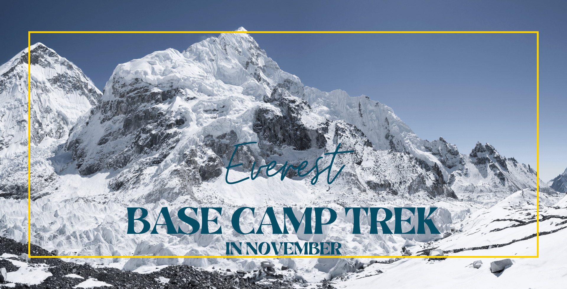 everest base camp trek in november