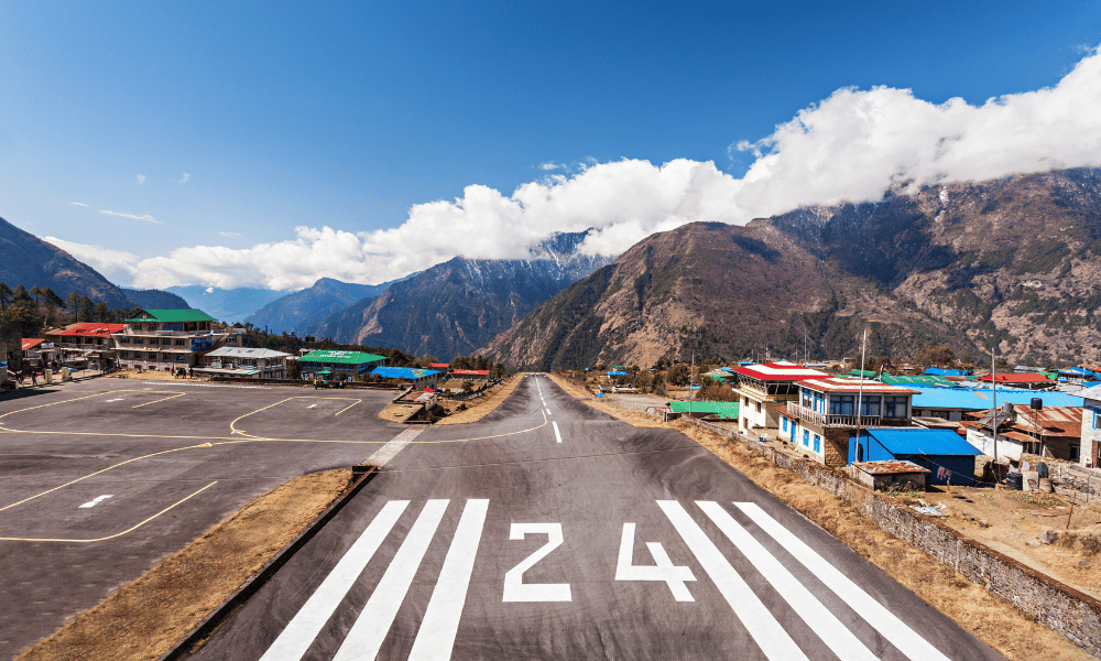 lukla airport of nepal