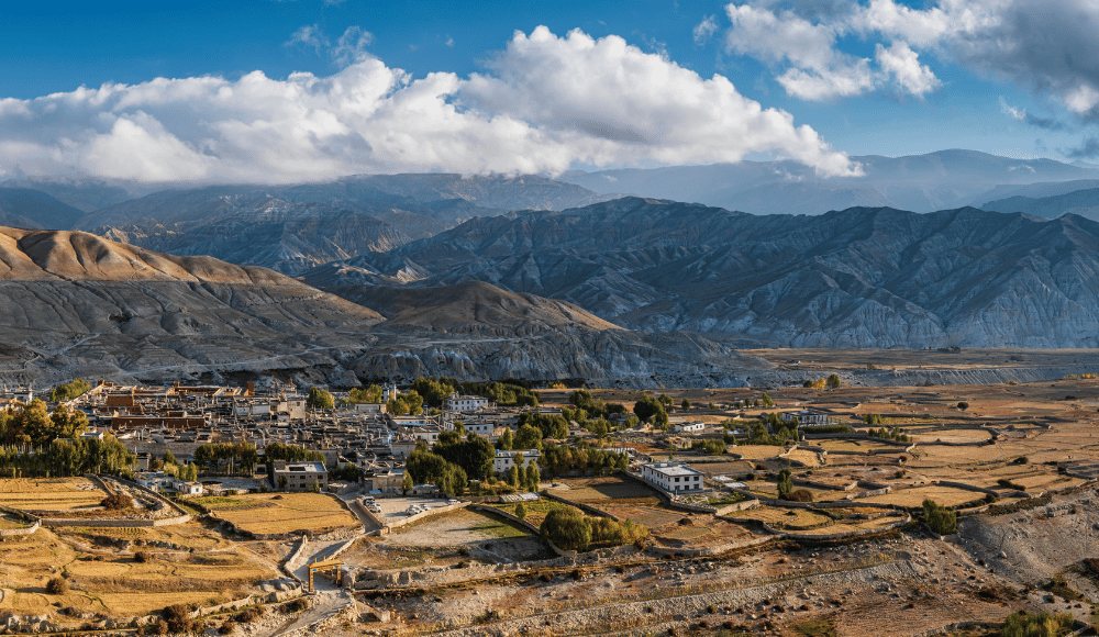 jomsom to lo manthang