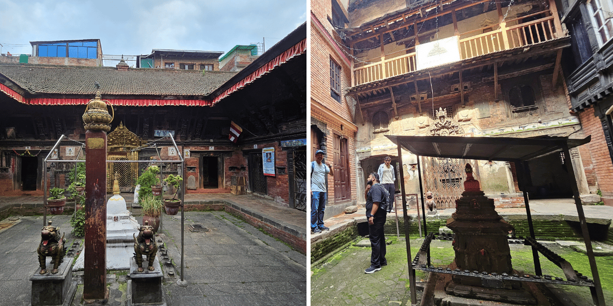 Vihars in Bhaktapur
