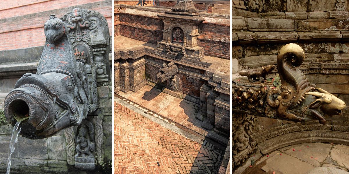 Traditional Water Spouts in Bhaktapur