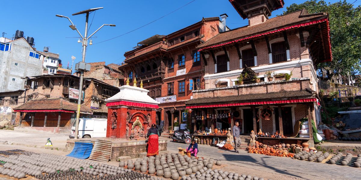 Pottery Square of Bhaktapur