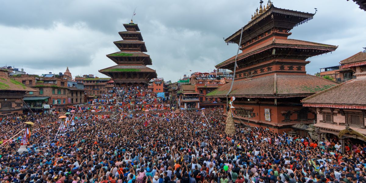 Gai Jatra in Bhaktapur