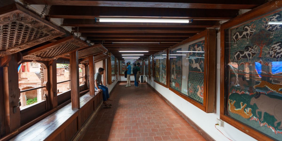 Bhaktapur National Art Museum Ancient Mithila Painting Collection