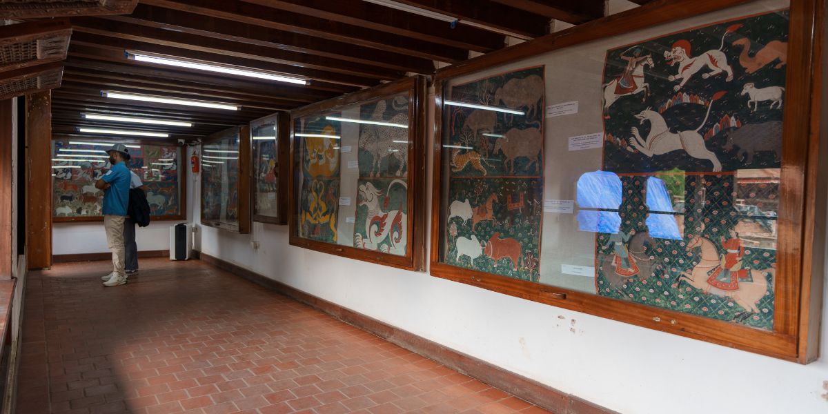Bhaktapur National Art Museum Ancient Paubha Painting Collection
