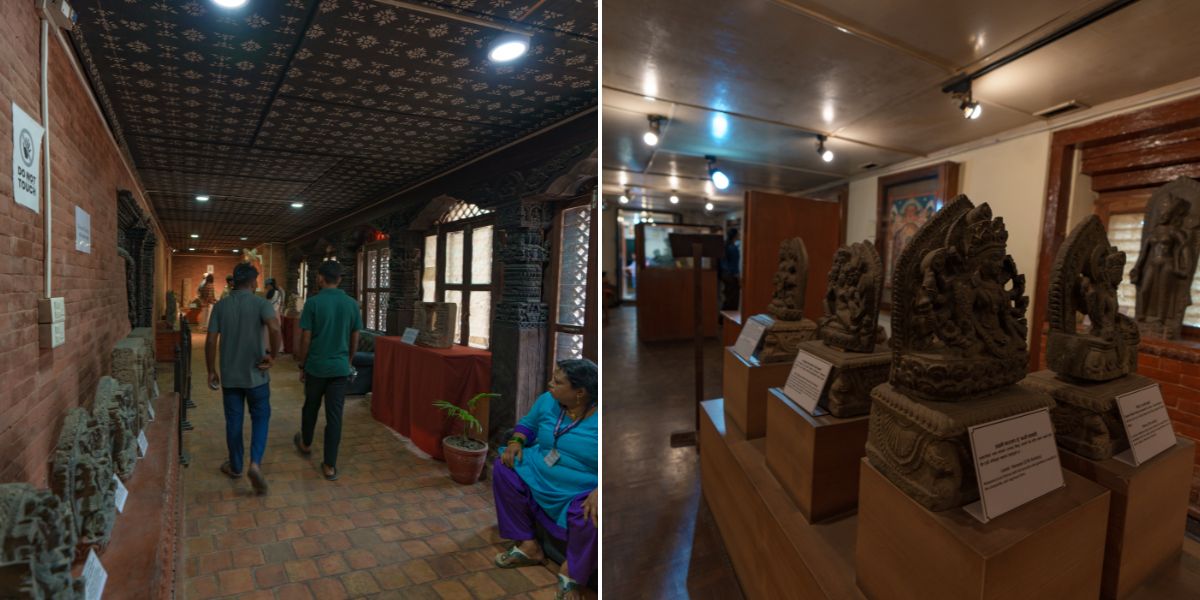 Bhaktapur National Art Museum Ancient Stone Art Collection
