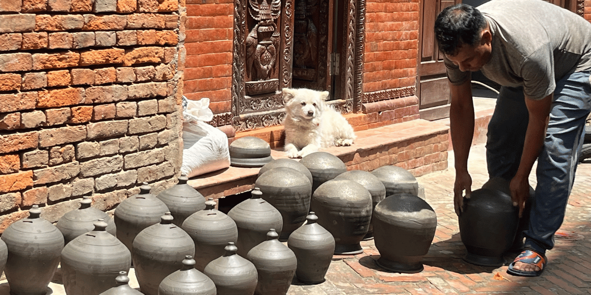 Daily life of Potters in Bhaktapur