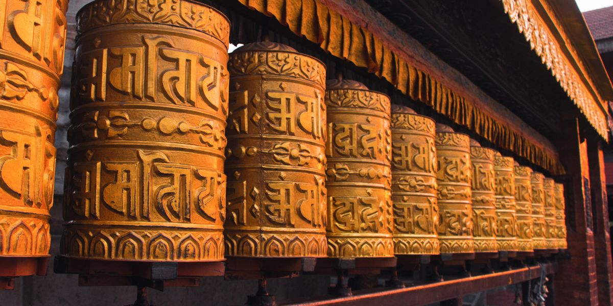 Boudhanath Prayer Wheels