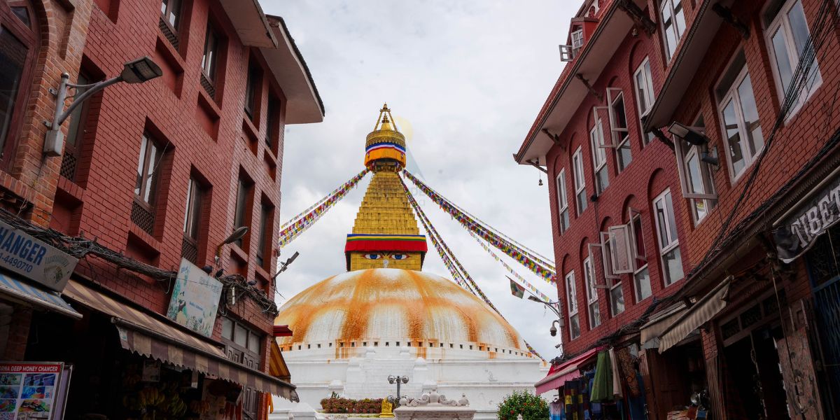 Boudhanath Stupa Entrance