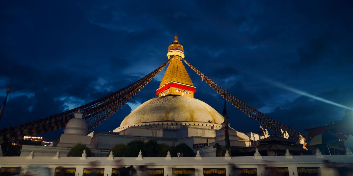 Evening at Boudhanath