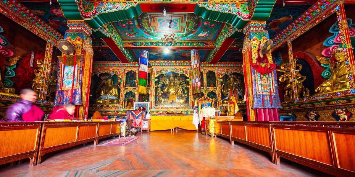 Monasteries at Boudhanath