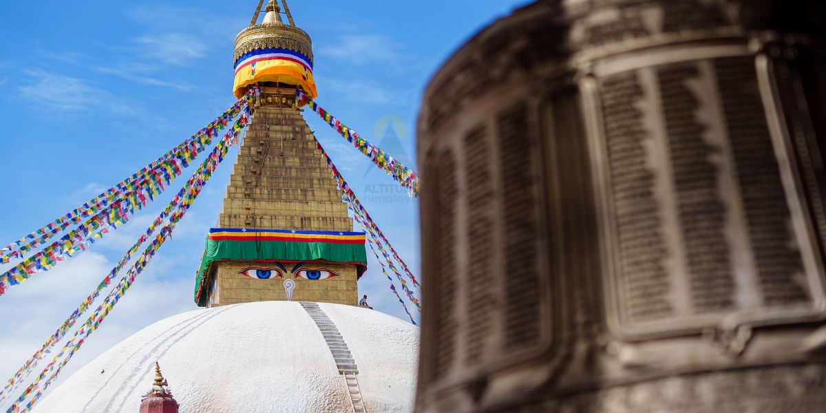 Origin of Boudhanath Stupa