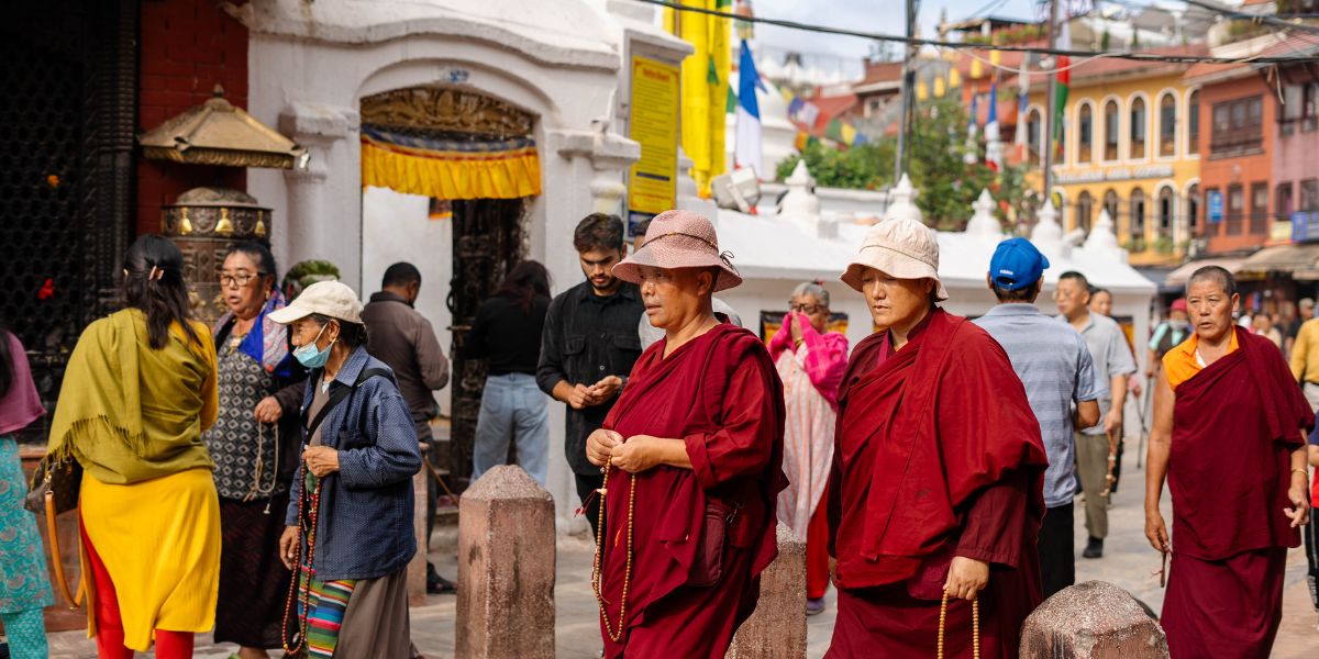 Tibetan Buddhism at Boudhanath