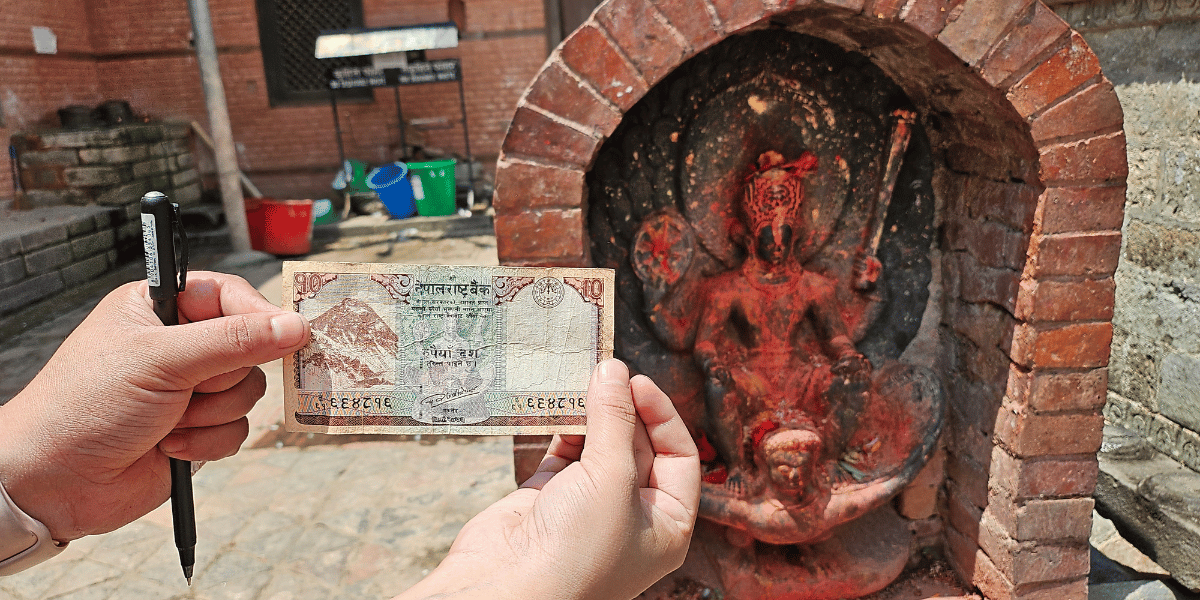 Garuda Narayan Idol in Changu Narayan