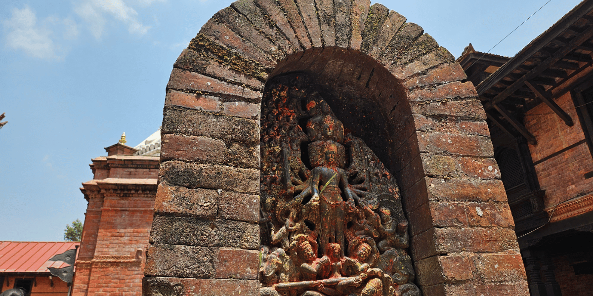 Vishworup Idol in Changunarayan Temple