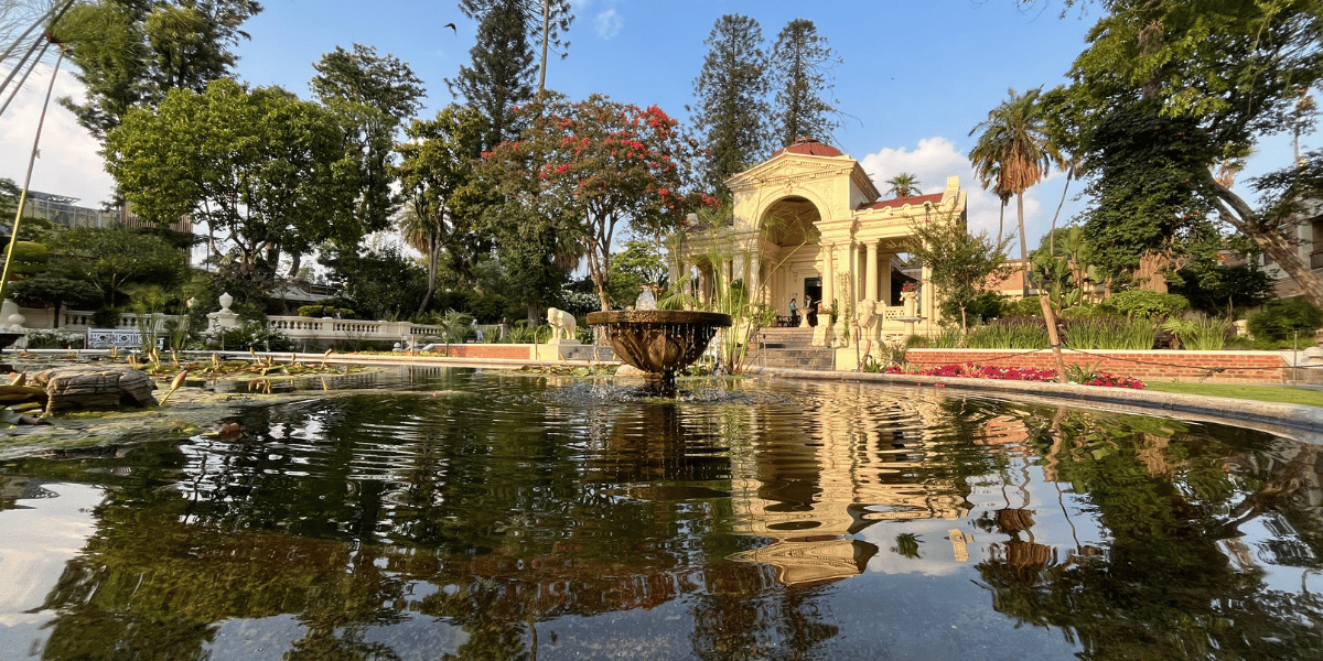 Fishpond in Garden of Dreams