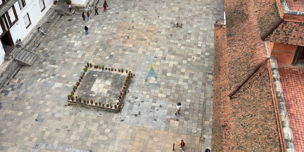 Kathmandu Durbar Square Coronation Platform - Dabali