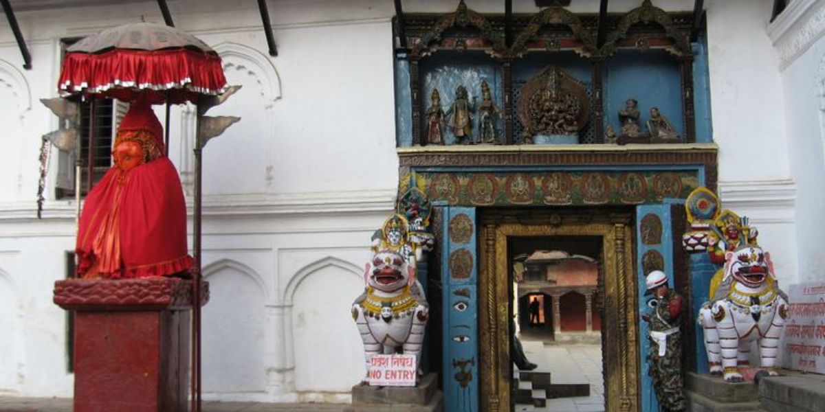 Statue of Hanuman at Kathmandu Durbar Square