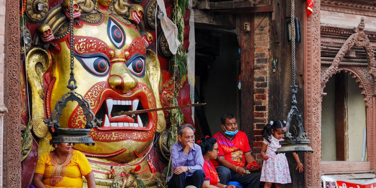 Kathmandu Durbar Swet Bhairav