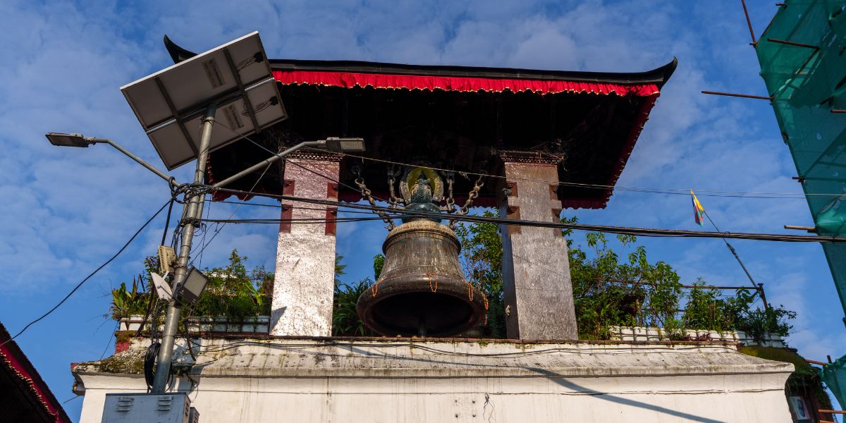 Tago Gan Bell in Kathmandu Durbar Square