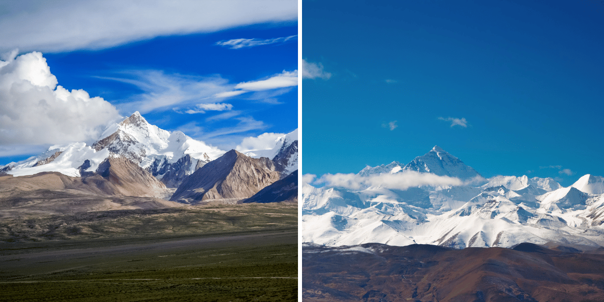 Langtang and Everest Mountain Range