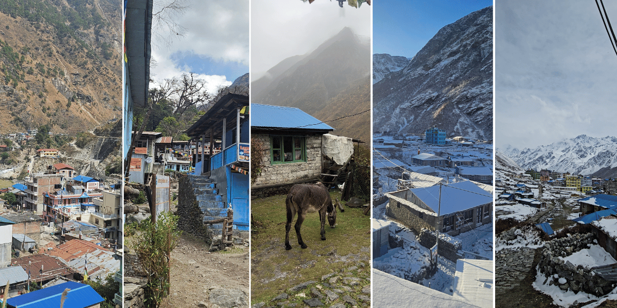 Major Stops in Langtang Valley Trek