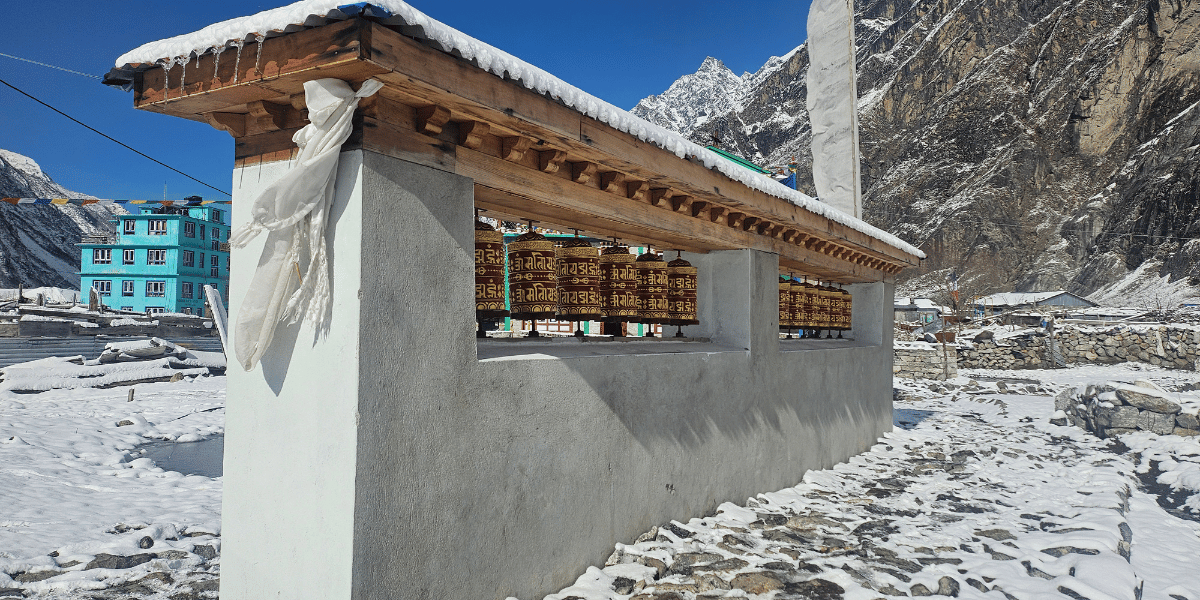 Prayer Wheels in Langtang