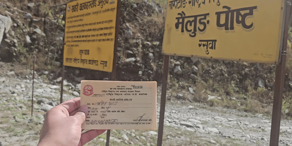 Mailung Permit Checkpost