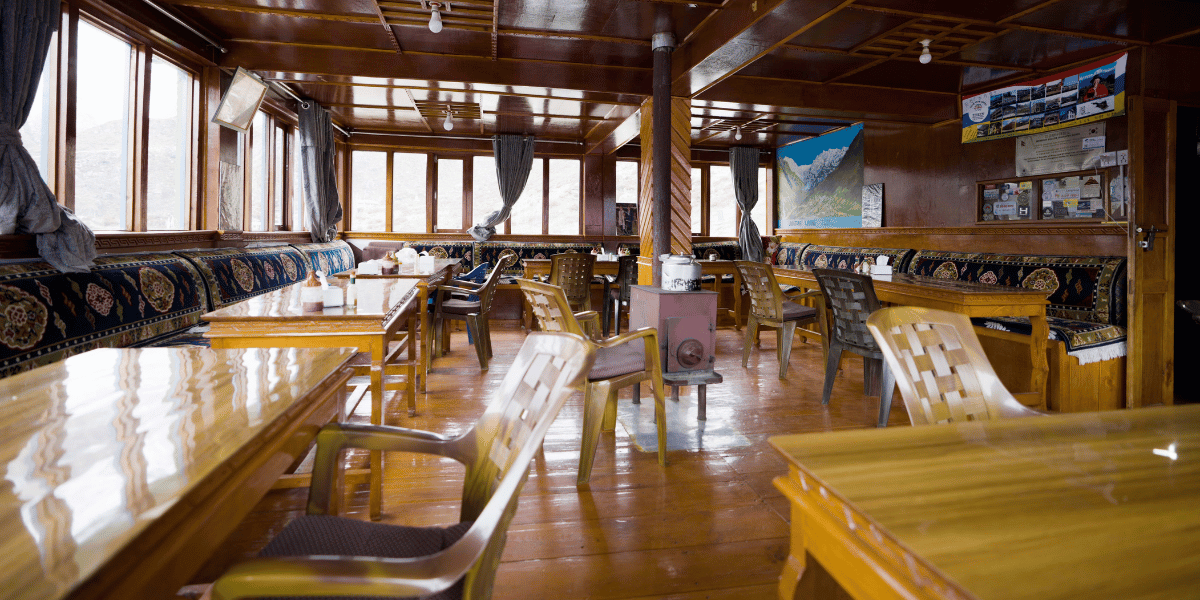 Dining in Langtang Trek