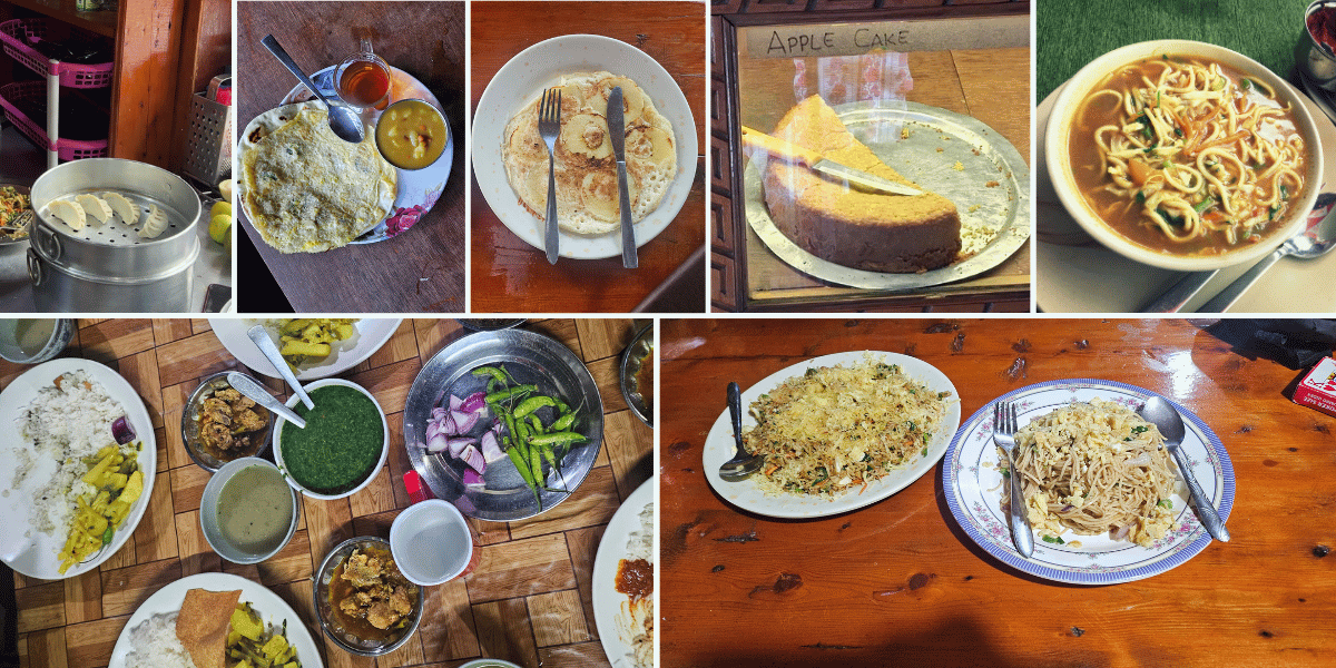 Langtang Trek Foods