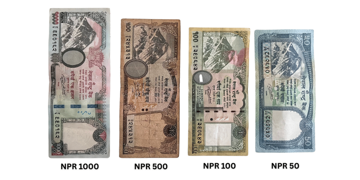 Nepalese Cash Denominations