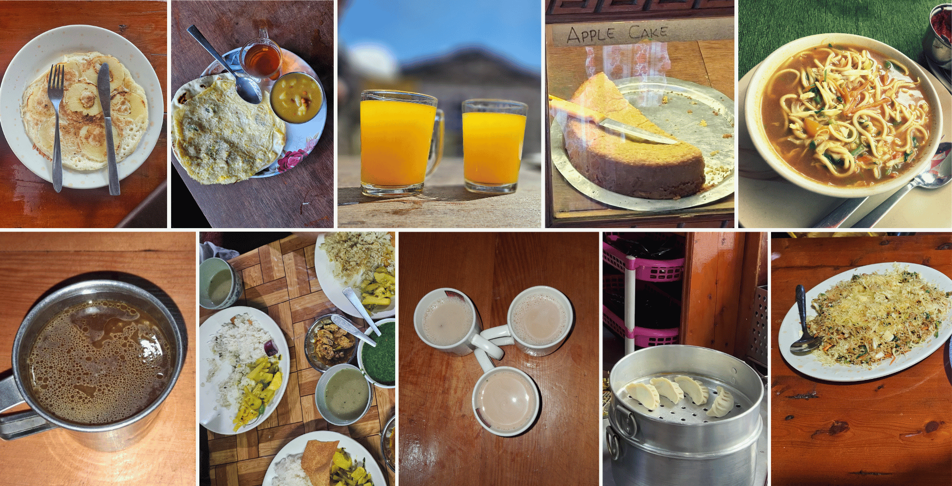 Langtang Valley Trek Food and Drinks