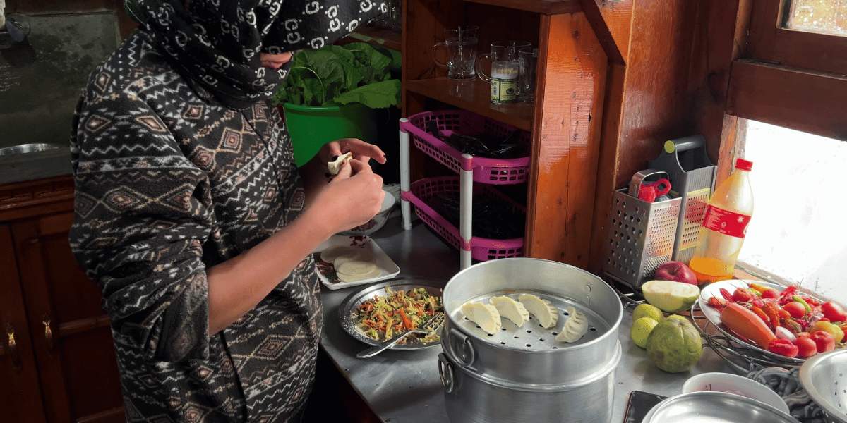 Food in Langtang Valley Trek