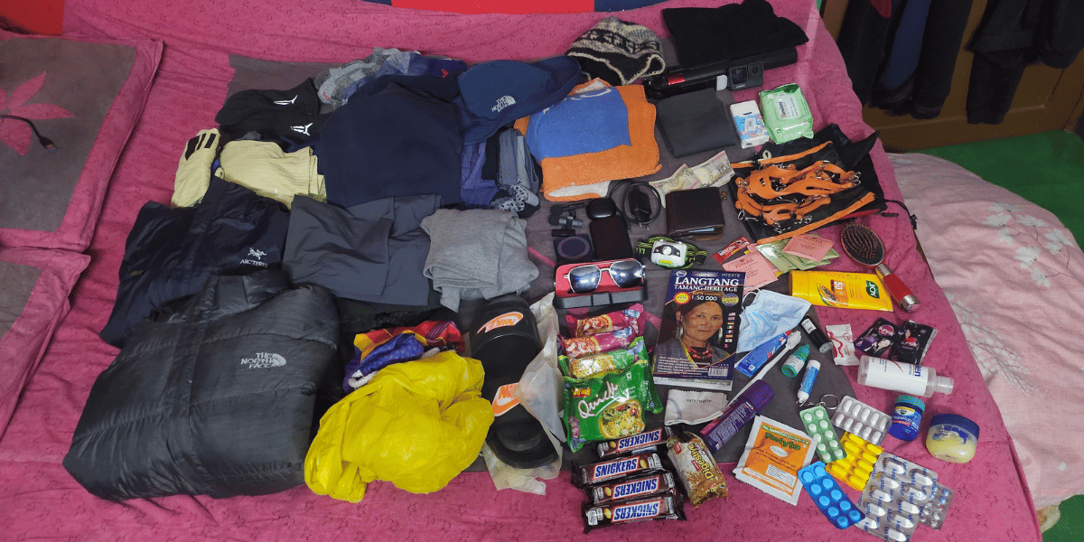 Langtang Valley Trek Packing List